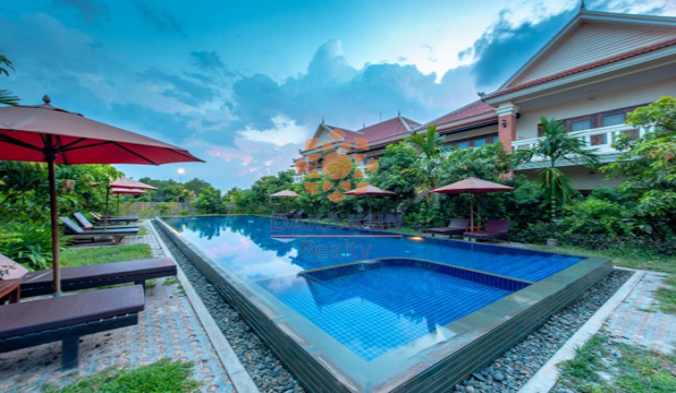 25 rooms Hotel for Rent in Krong Siem Reap